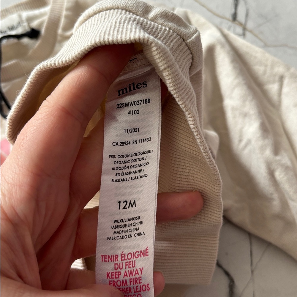 Miles the Label sweatshirt - Picture 3 of 4
